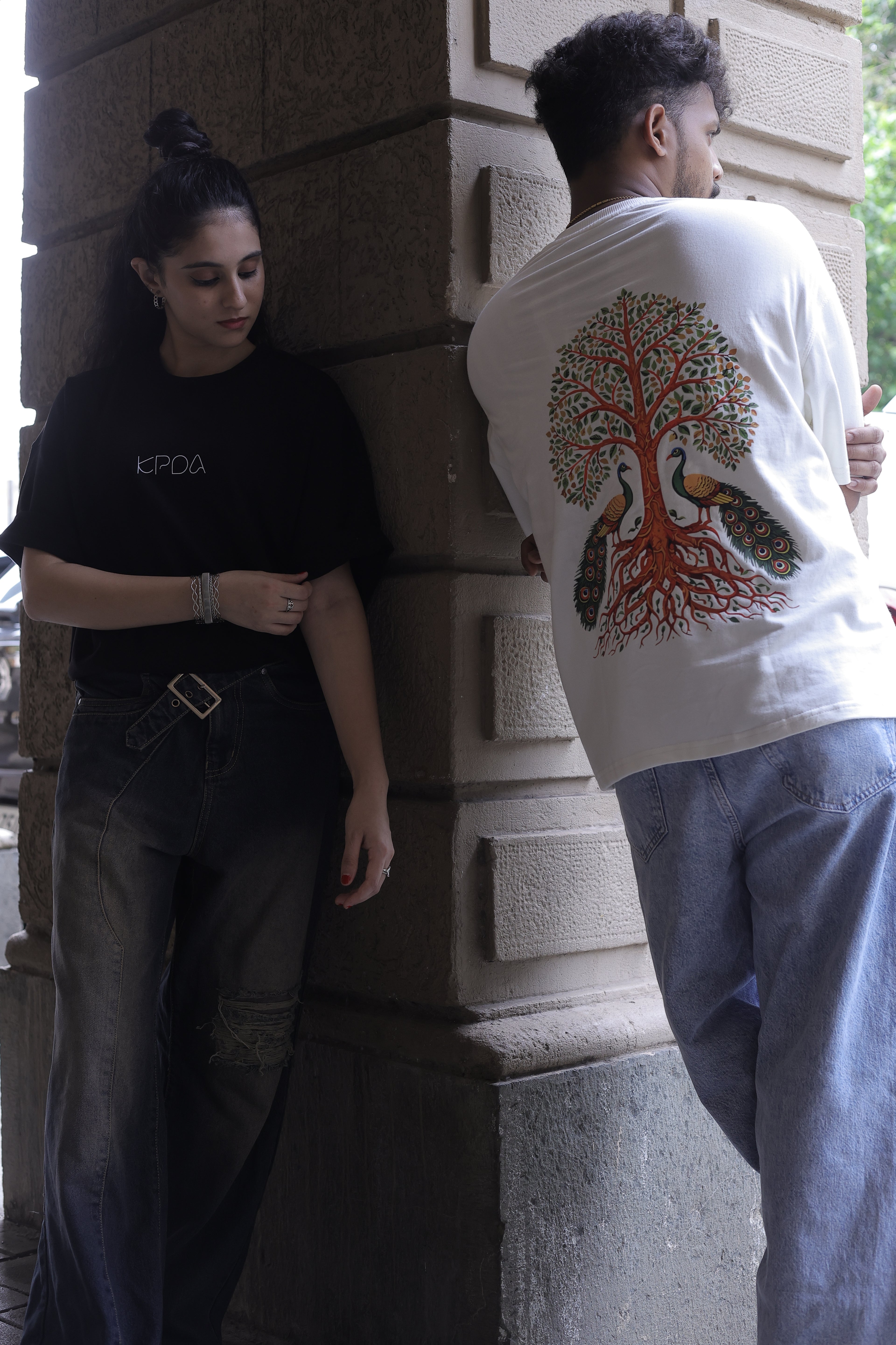 KPDA Heritage Peacock Oversized T-Shirt [Unisex]