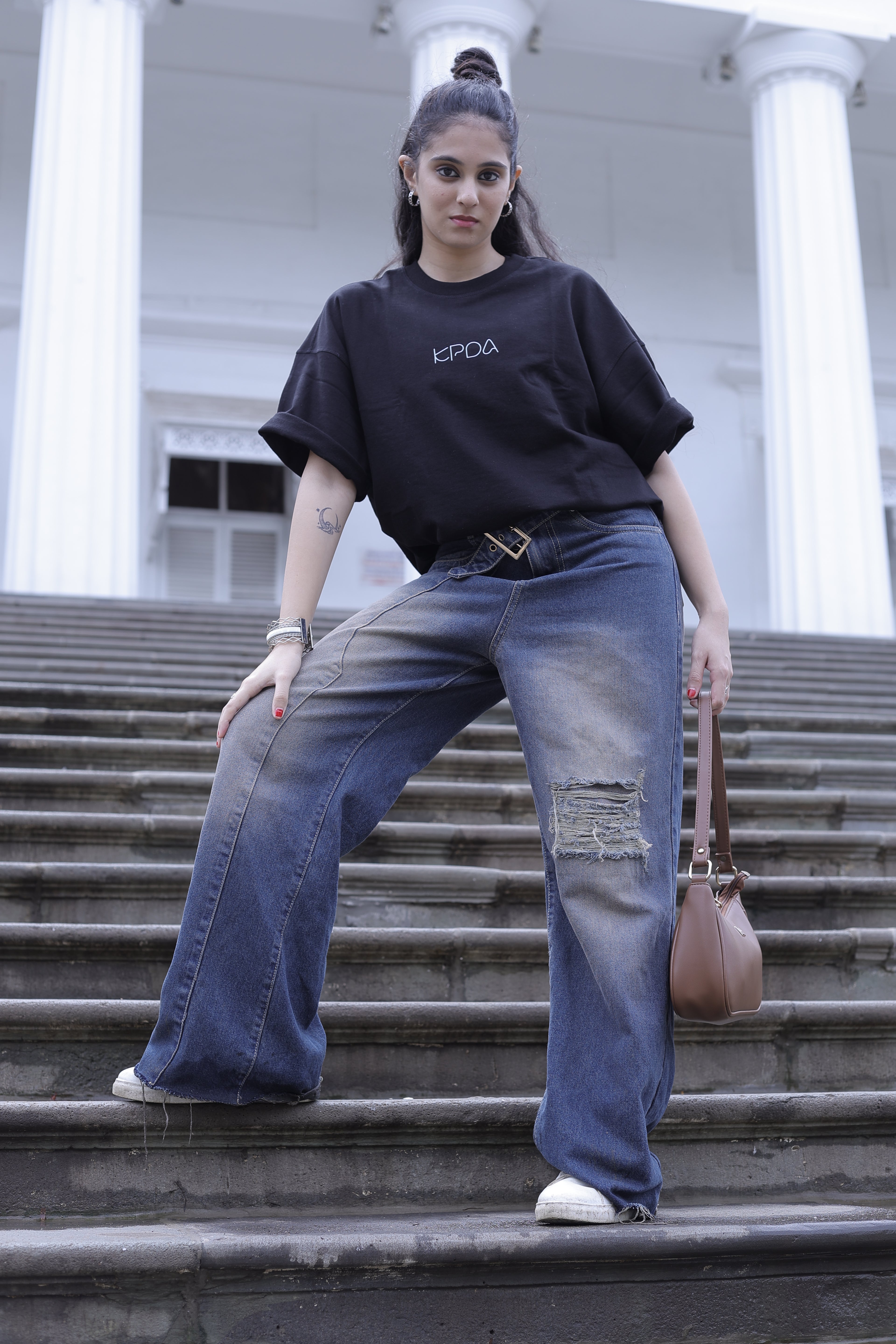 KPDA Heritage Peacock Oversized T-Shirt [Unisex]